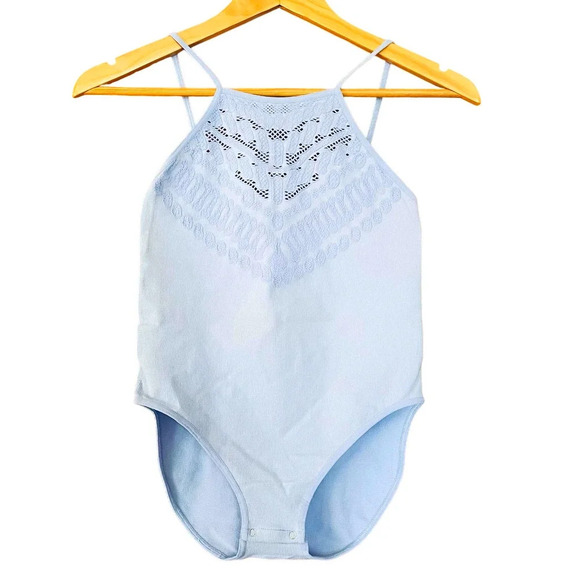 Free People Intimately Bodysuit Cutout Sleeveless Purple Size Medium/Large NEW - Picture 1 of 7